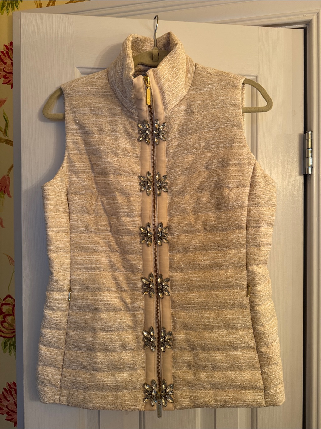 Lilly Pulitzer Noella Vest. Size M Nwt